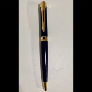 WATERMAN EXPERT BLUE LACQUER BALLPOINT.